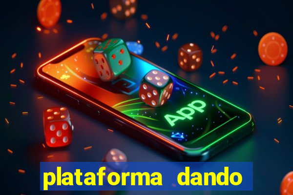 plataforma dando bonus de cadastro